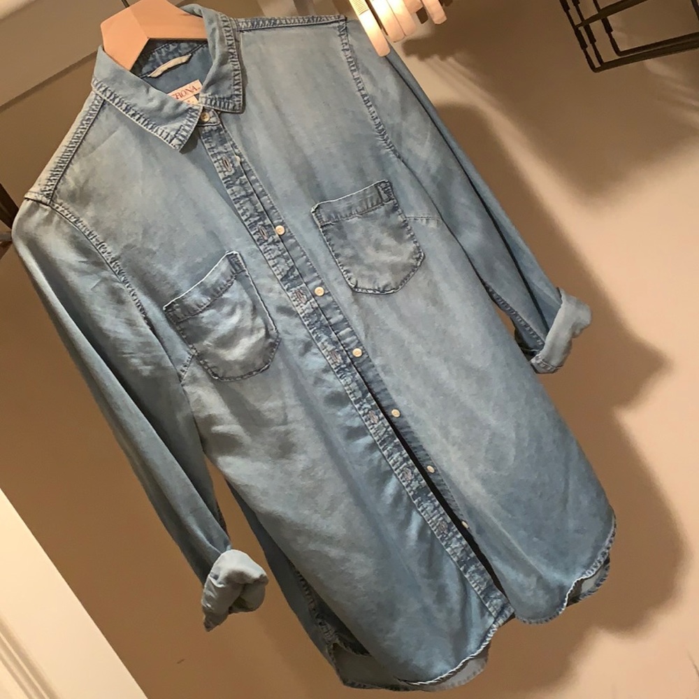 Chambray button up
